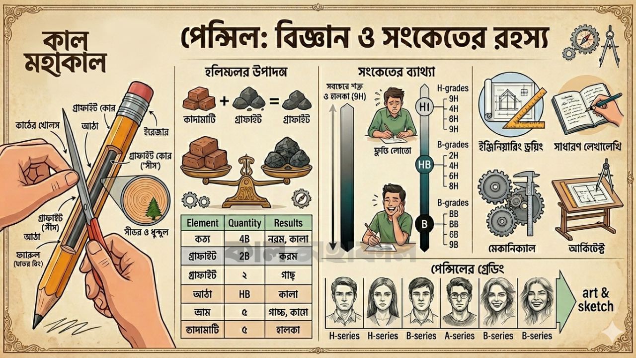পেন্সিলের খুঁটিনাটি