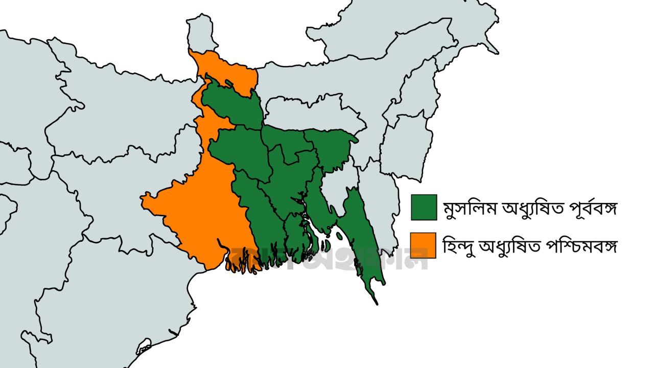 বাংলা বিভাজনের ইতিহাস: দোষারোপের রাজনীতি নাকি বাস্তবতার নির্মম পরিণতি?