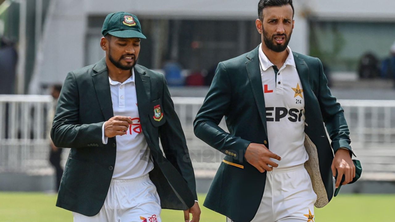 সিলেটে সিরিজ জয়ের লক্ষ্যে বাংলাদেশ, ধুঁকছে পাকিস্তান