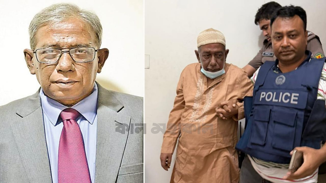 রাজধানীতে গ্রেপ্তার রোকেয়া বিশ্ববিদ্যালয়ের সাবেক উপাচার্য হাসিবুর রশীদ