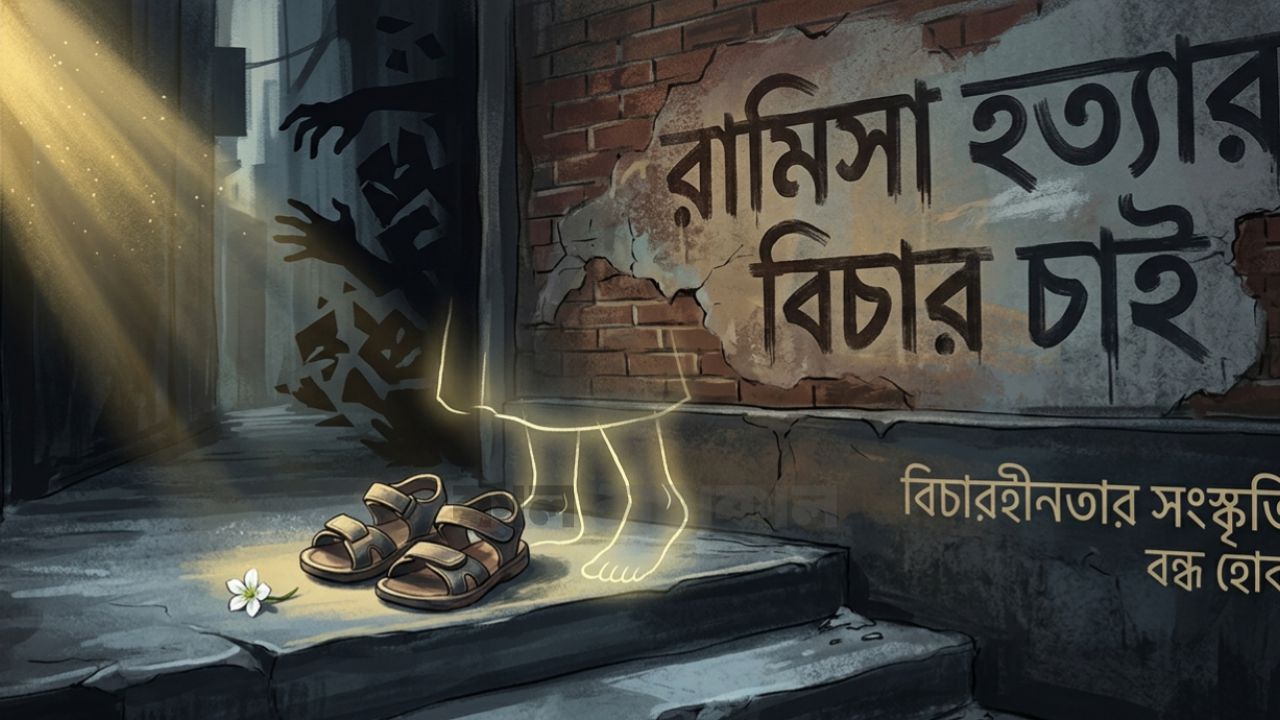 রামিসার প্রাণ কেড়ে নিল কে? সোহেল রানা নাকি বিচারহীনতার সংস্কৃতি?