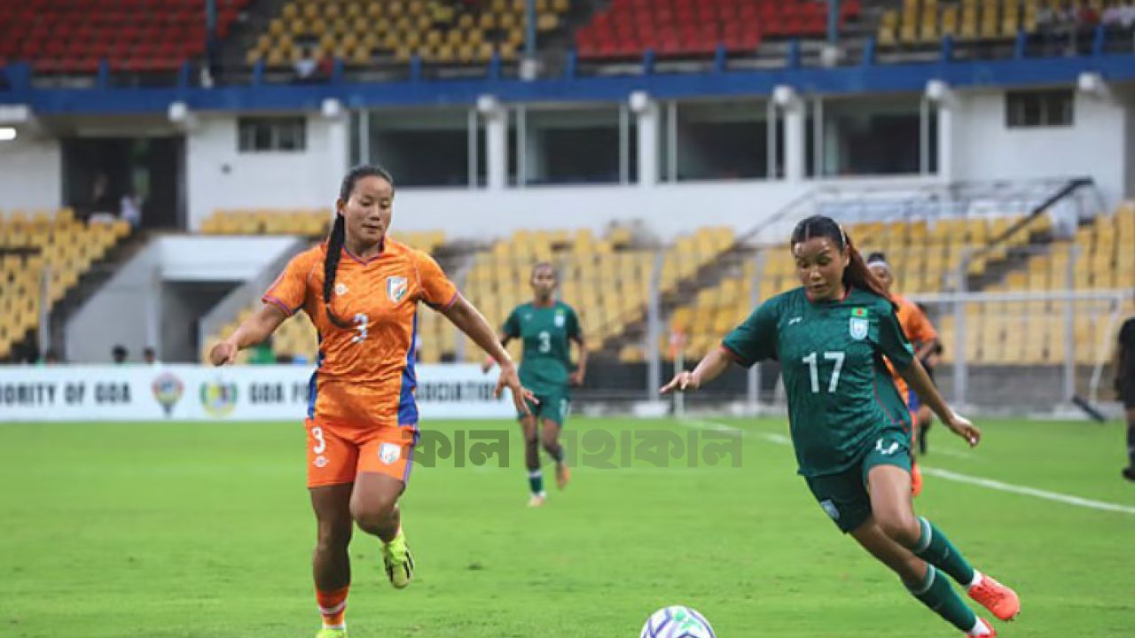 সাফে স্বপ্নভঙ্গ: ভারতের কাছে হেরে হ্যাটট্রিক শিরোপা হারাল বাংলাদেশ