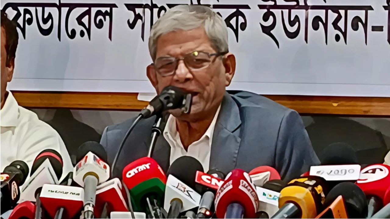আওয়ামী লীগ আর গণতন্ত্র কখনোই একসঙ্গে চলতে পারে না&mdash;জন্মের পর থেকেই এটি আমার উপলব্ধি।&rsquo; মির্জা ফখরুল ইসলাম আলমগীর 