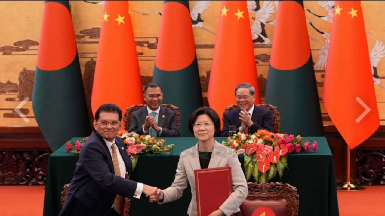 চীনের সঙ্গে ১৩ চুক্তি: স্কুলে শেখানো হবে মান্দারিন