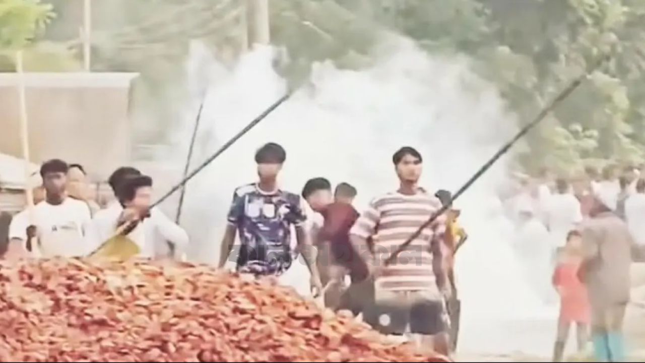 সুদের টাকা নিয়ে ব্রাহ্মণবাড়িয়ায় দুই গ্রামে রক্তক্ষয়ী সংঘর্ষ, ওসিসহ আহত ২৫