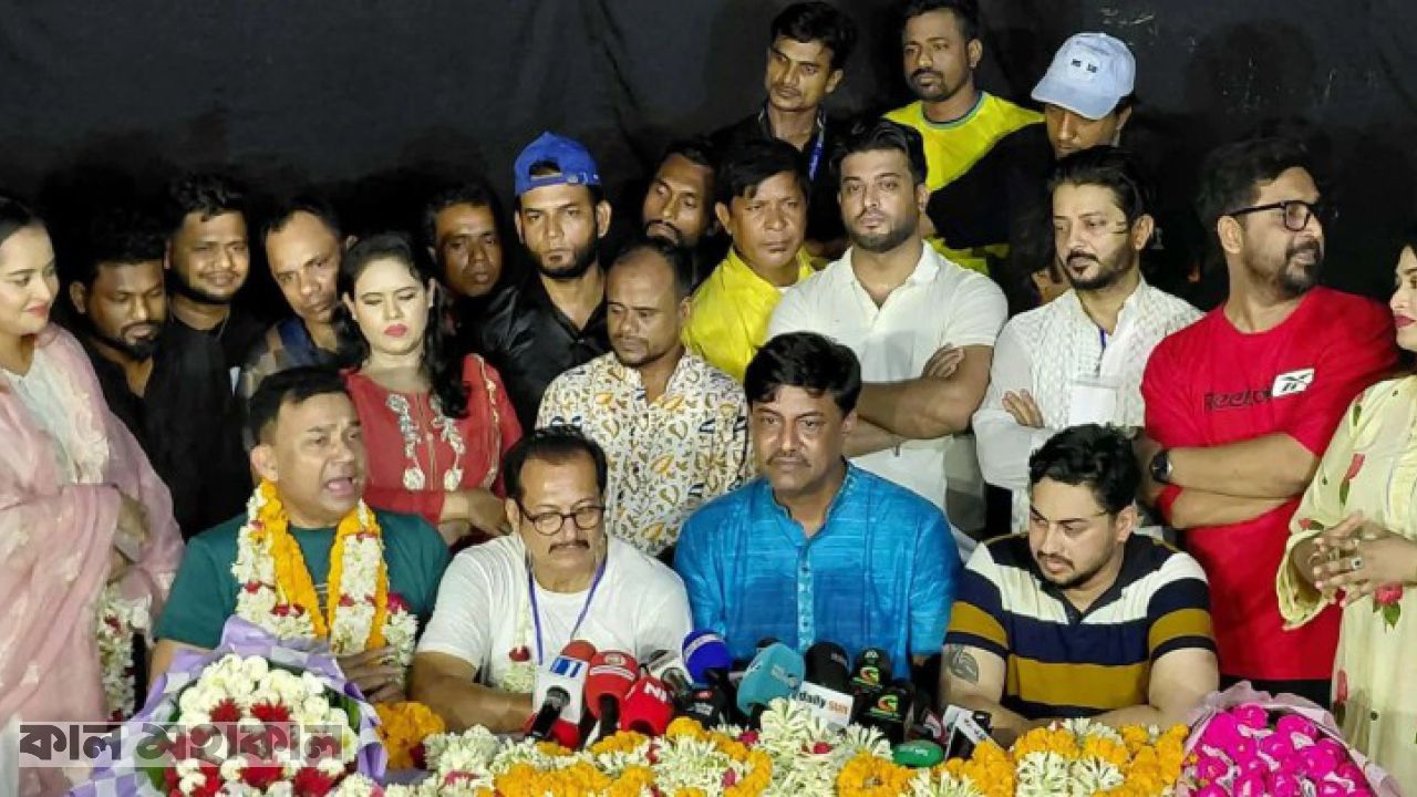 বাংলাদেশ চলচ্চিত্র শিল্পী সমিতির নতুন নেতৃত্বে শিবা সানু ও জয় চৌধুরী