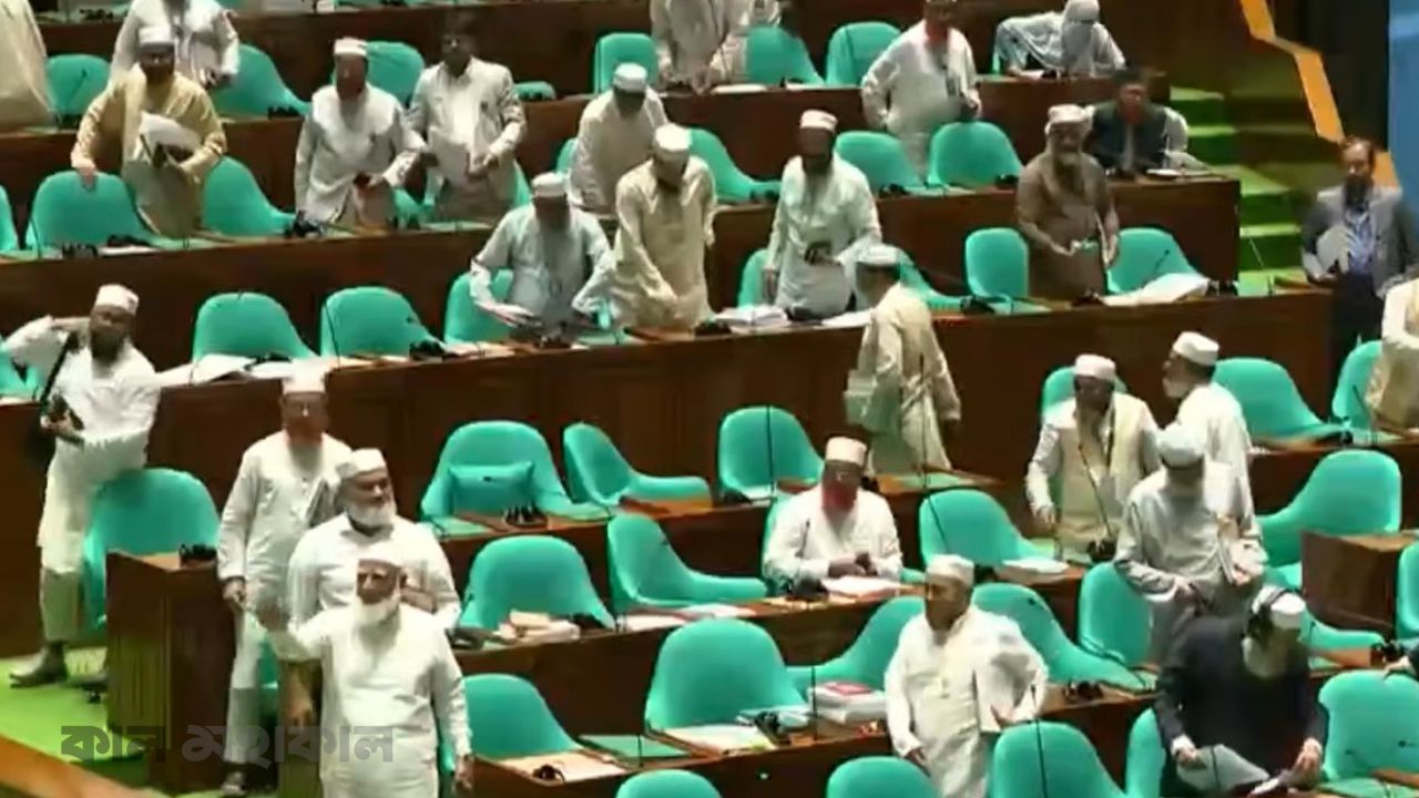 সংবিধান সংশোধনে ১২ সদস্যের কমিটি, ওয়াকআউট বিরোধী দলের