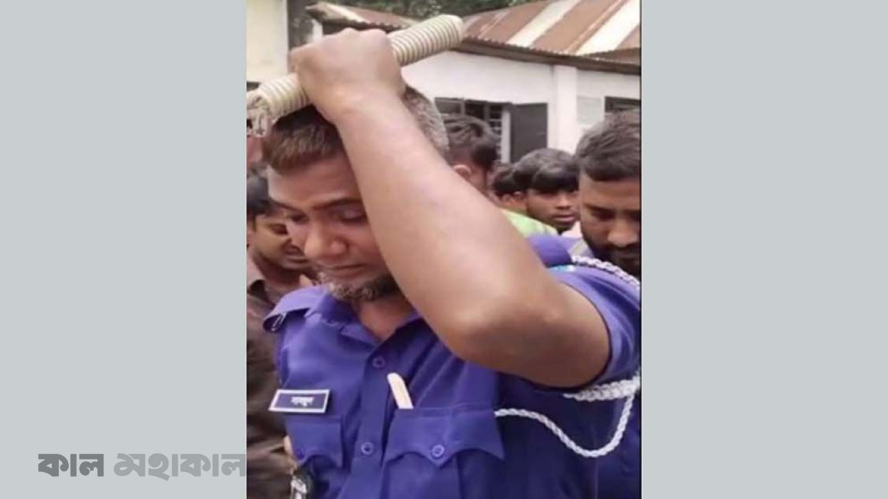 সড়ক দুর্ঘটনার লাশ উদ্ধারে পুলিশ সদস্য গিয়ে দেখেন নিজের ছেলে