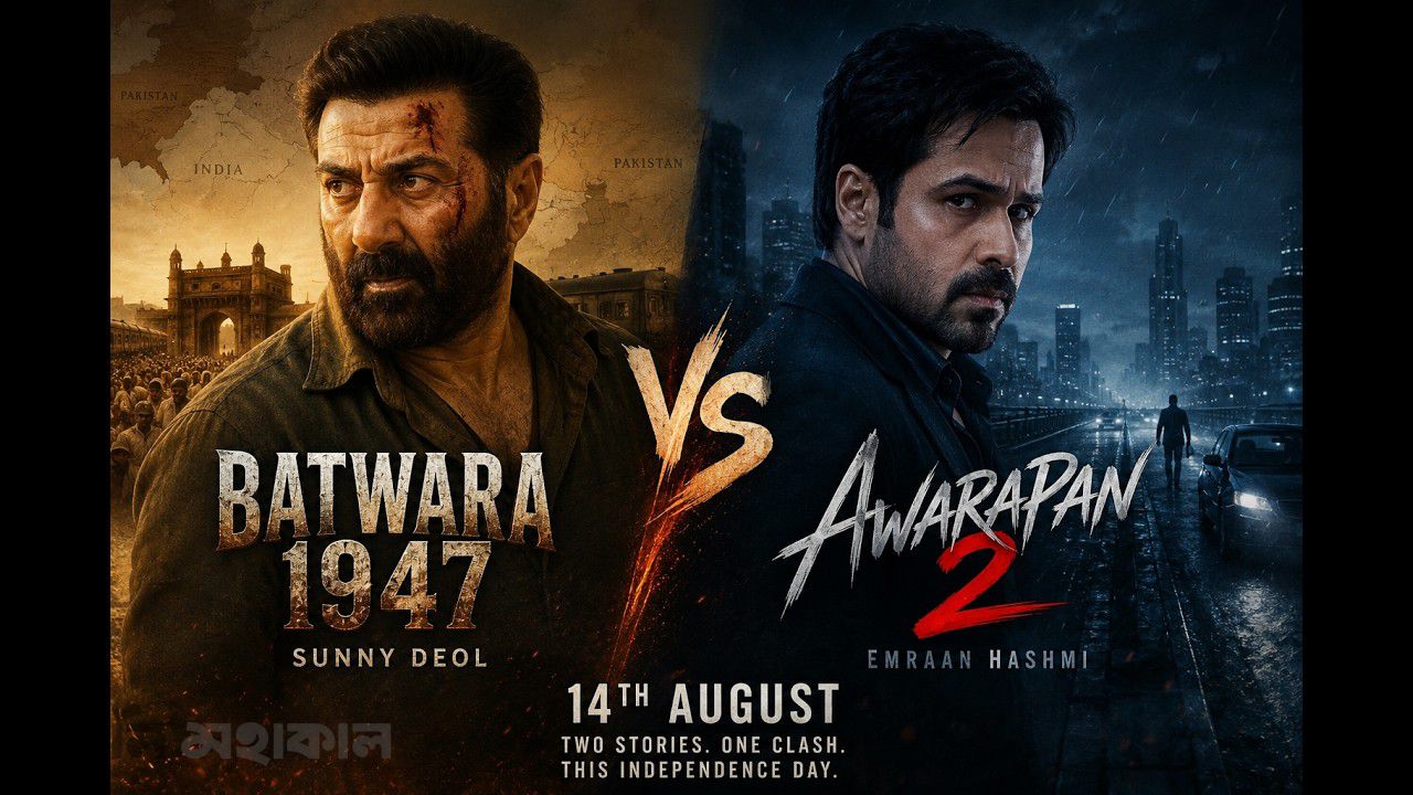 মুক্তির আগেই সানি দেওলের 'Batwara 1947' কে পেছনে ফেলল ইমরান হাশমির  'Awarapan 2' 